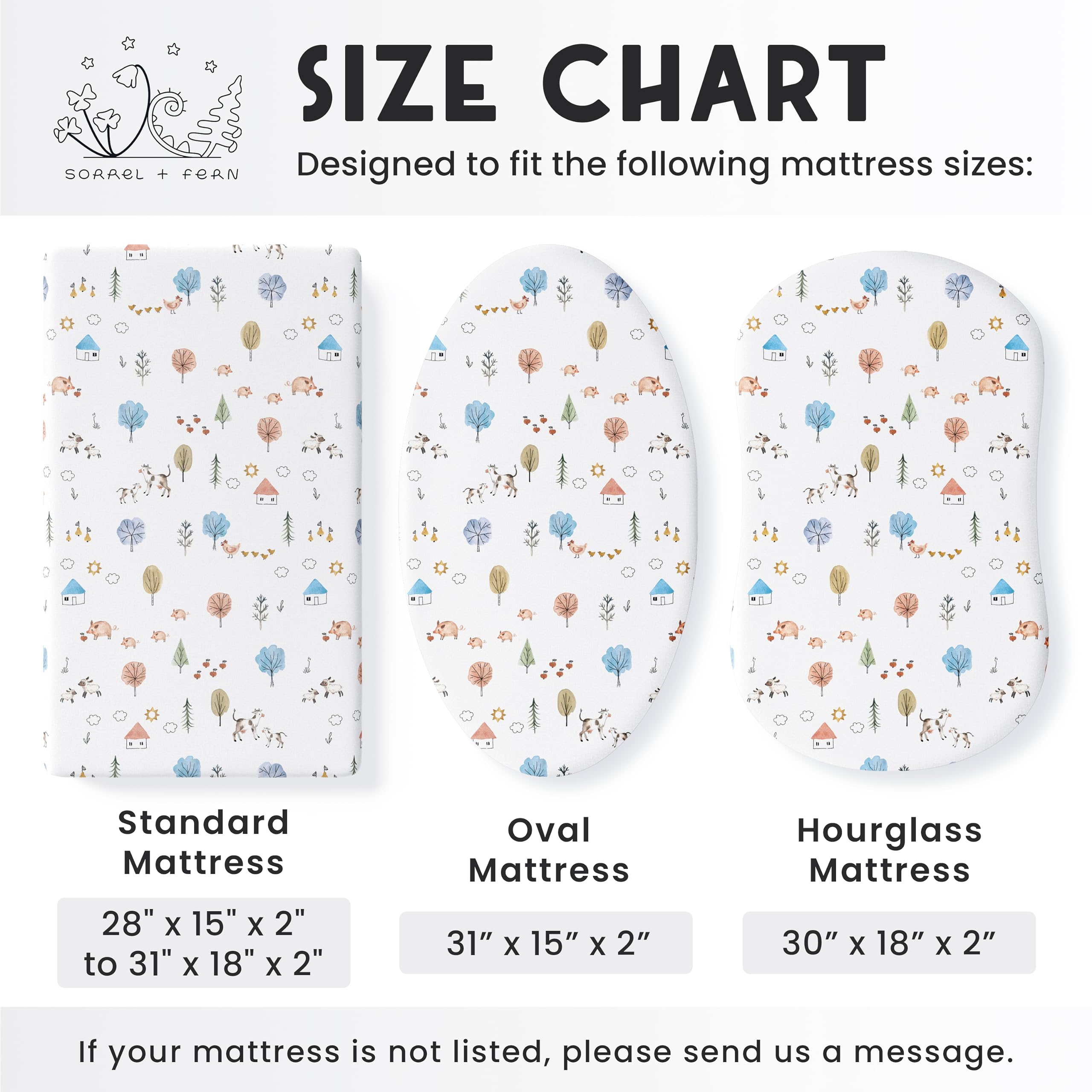Sorrel + Fern machine-washable bassinet sheets simplify nursery laundry