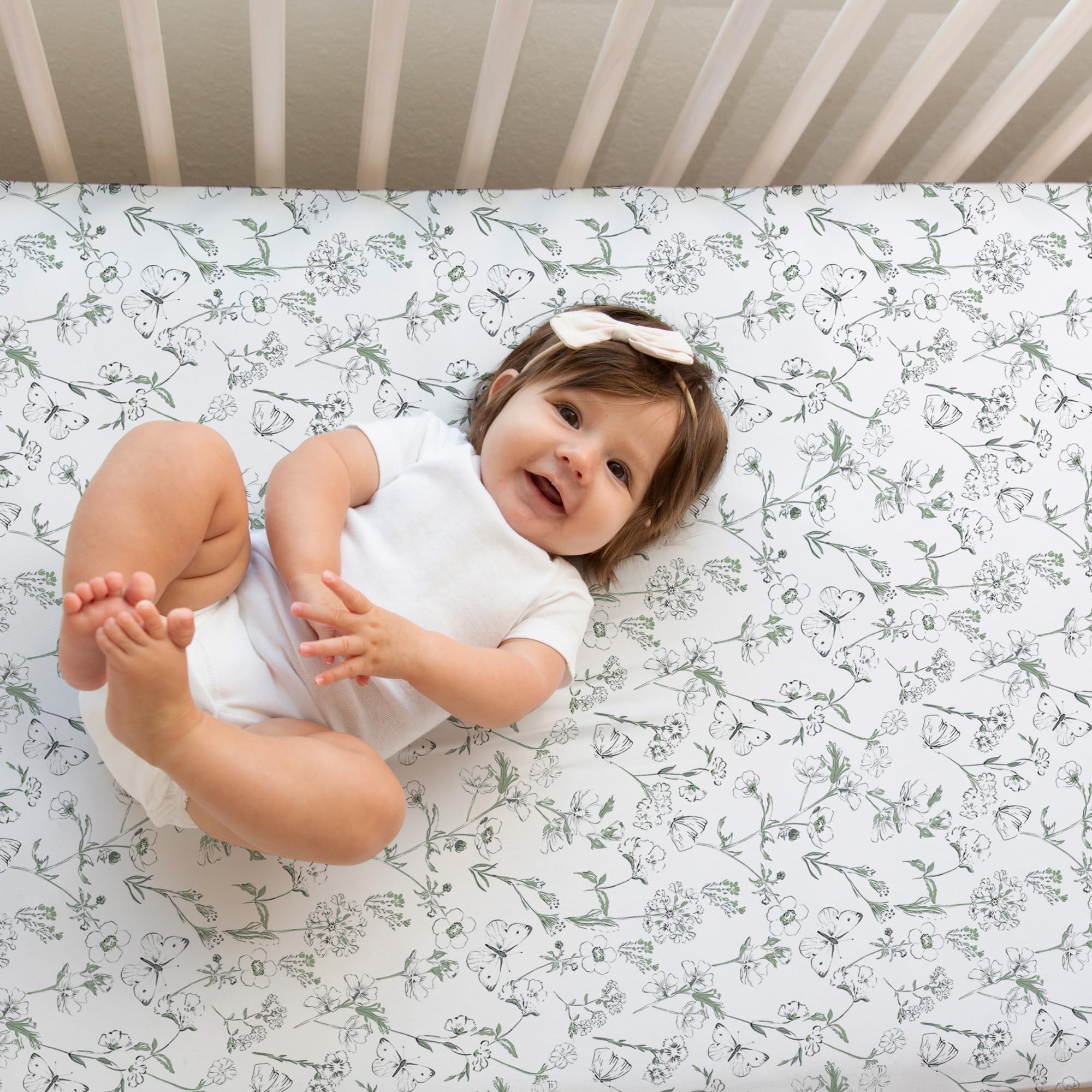 Butterfly Garden design adds calming nursery charm