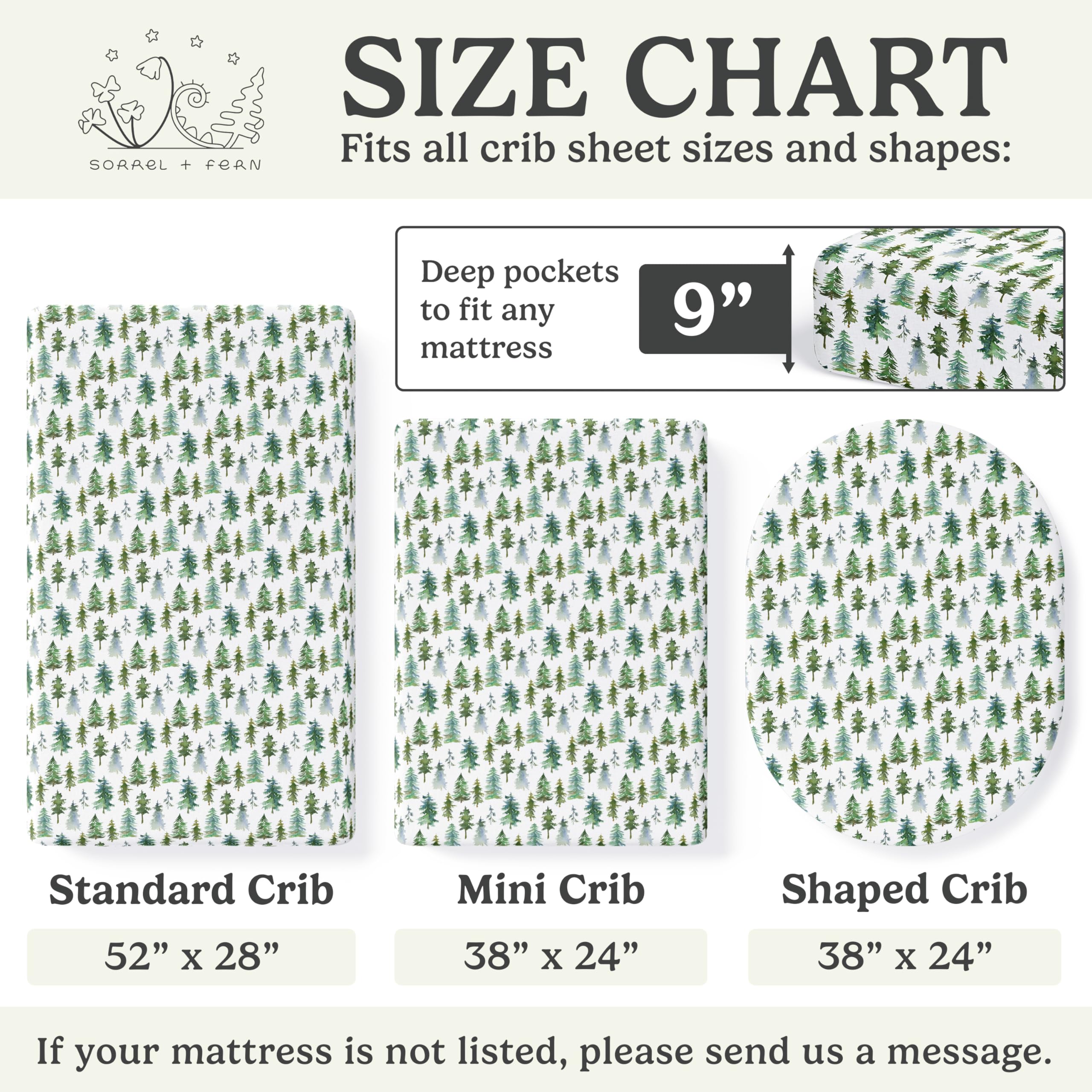 Sorrel + Fern skin-friendly fabric designed for gentle baby skin.