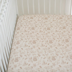 Sorrel + Fern sheet set shows fade resistant colors for busy wash days.