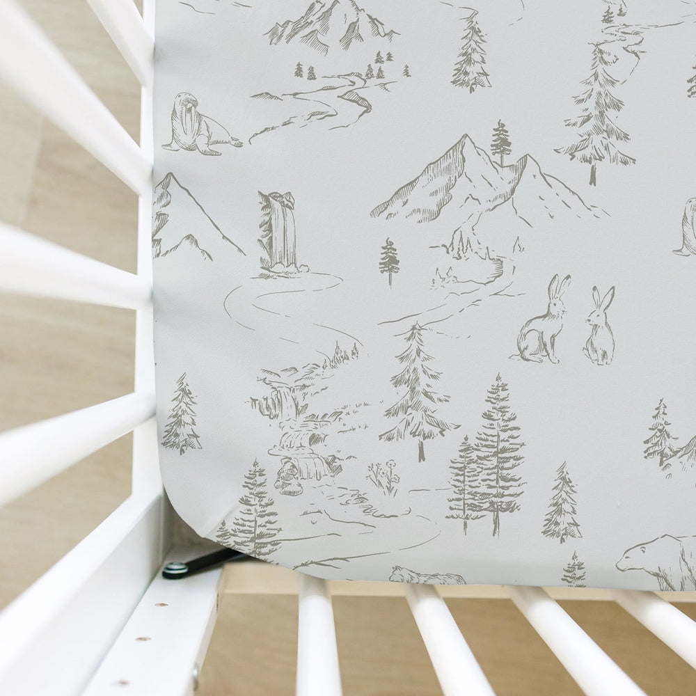 Sorrel + Fern easy-care sheets tolerate cold-wash cycles.