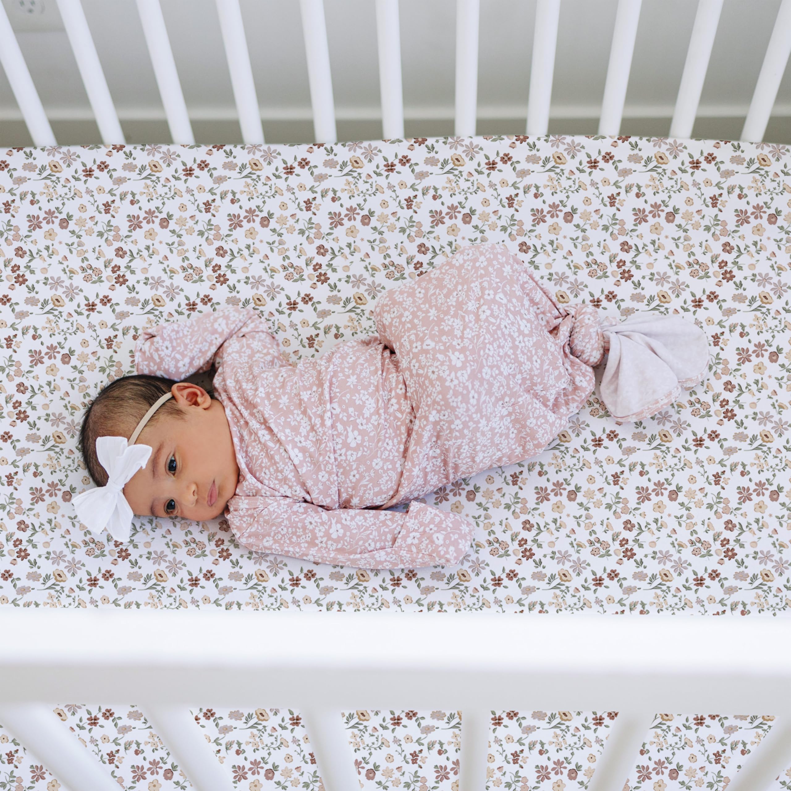 Sorrel + Fern easy-care fabric resists wrinkles and shrinking over time.