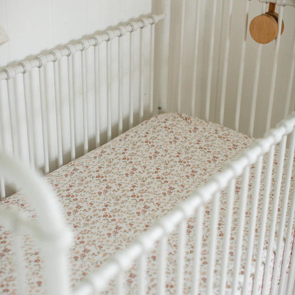 Sorrel + Fern gift-ready crib sheets pack for baby showers.