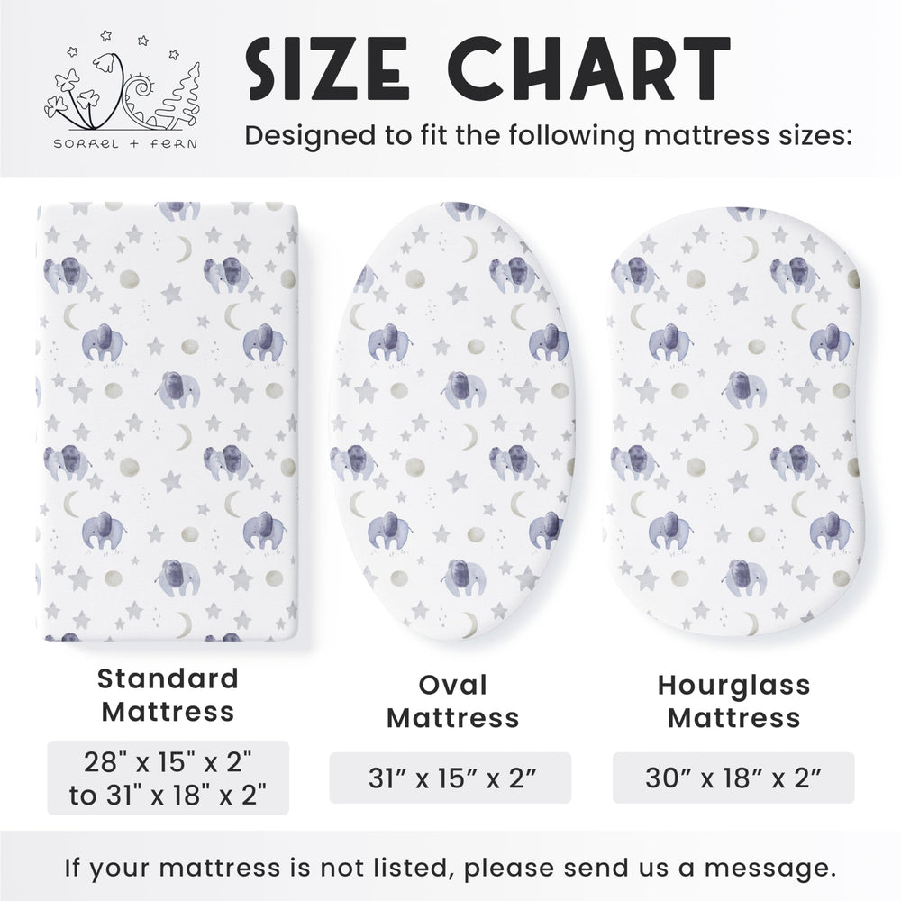 Sorrel + Fern Halo BassiNest-compatible bassinet sheets for easy transitions.