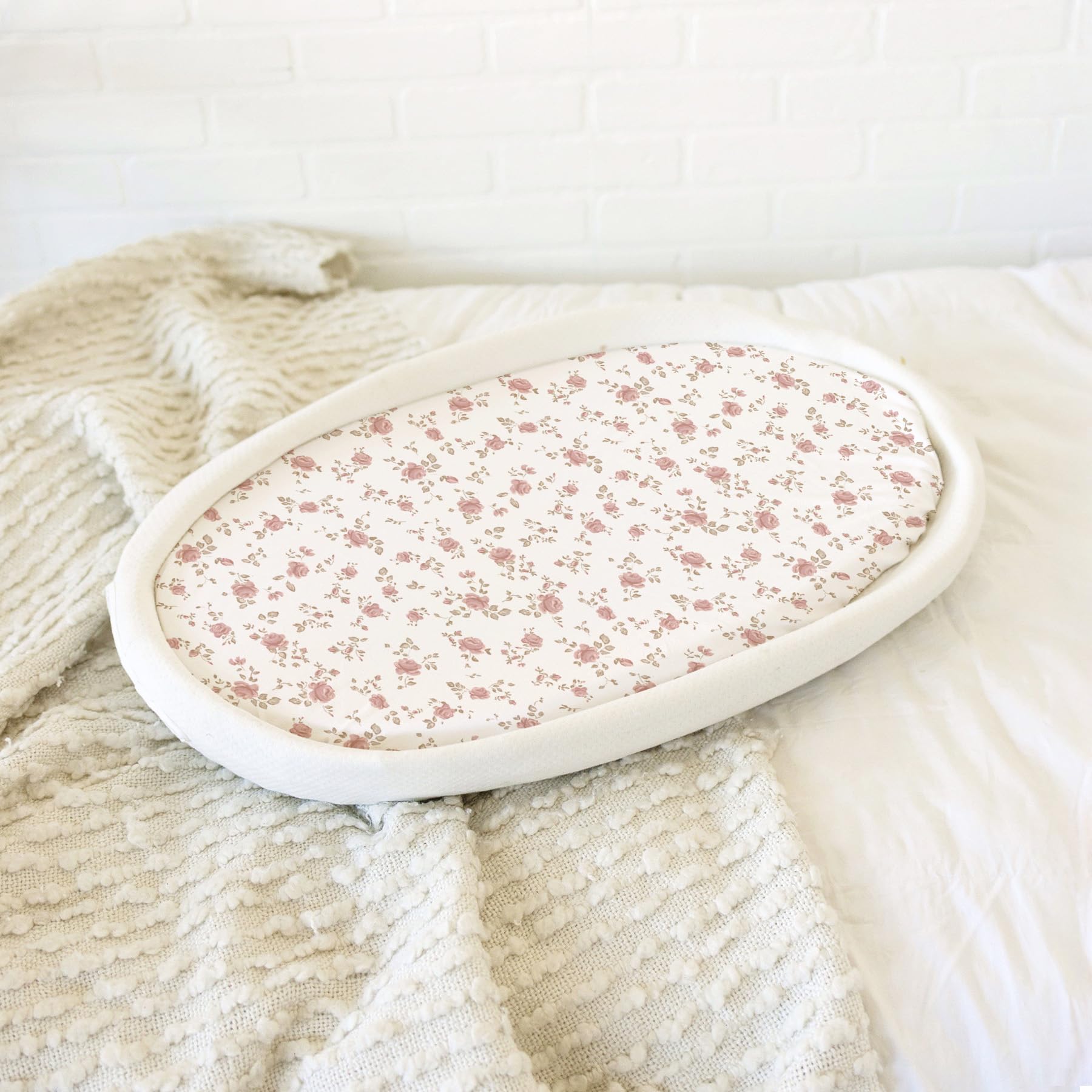 Halo Bassinest compatible bassinet sheets by Sorrel + Fern