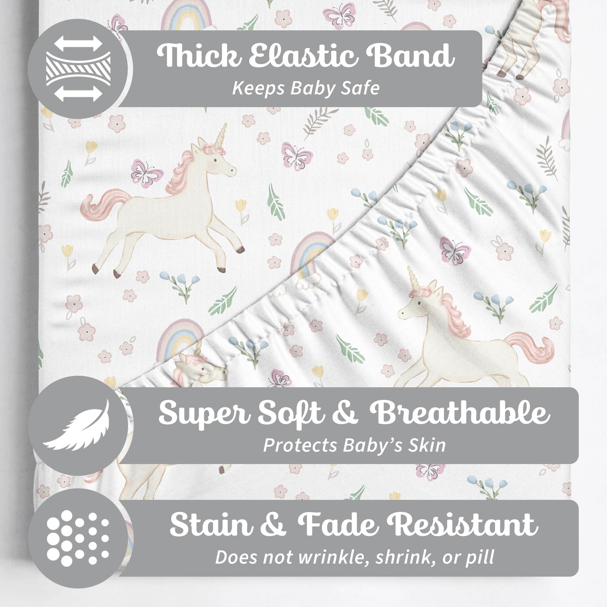 Stain- and fade-resistant fabric stays vibrant after many washes.