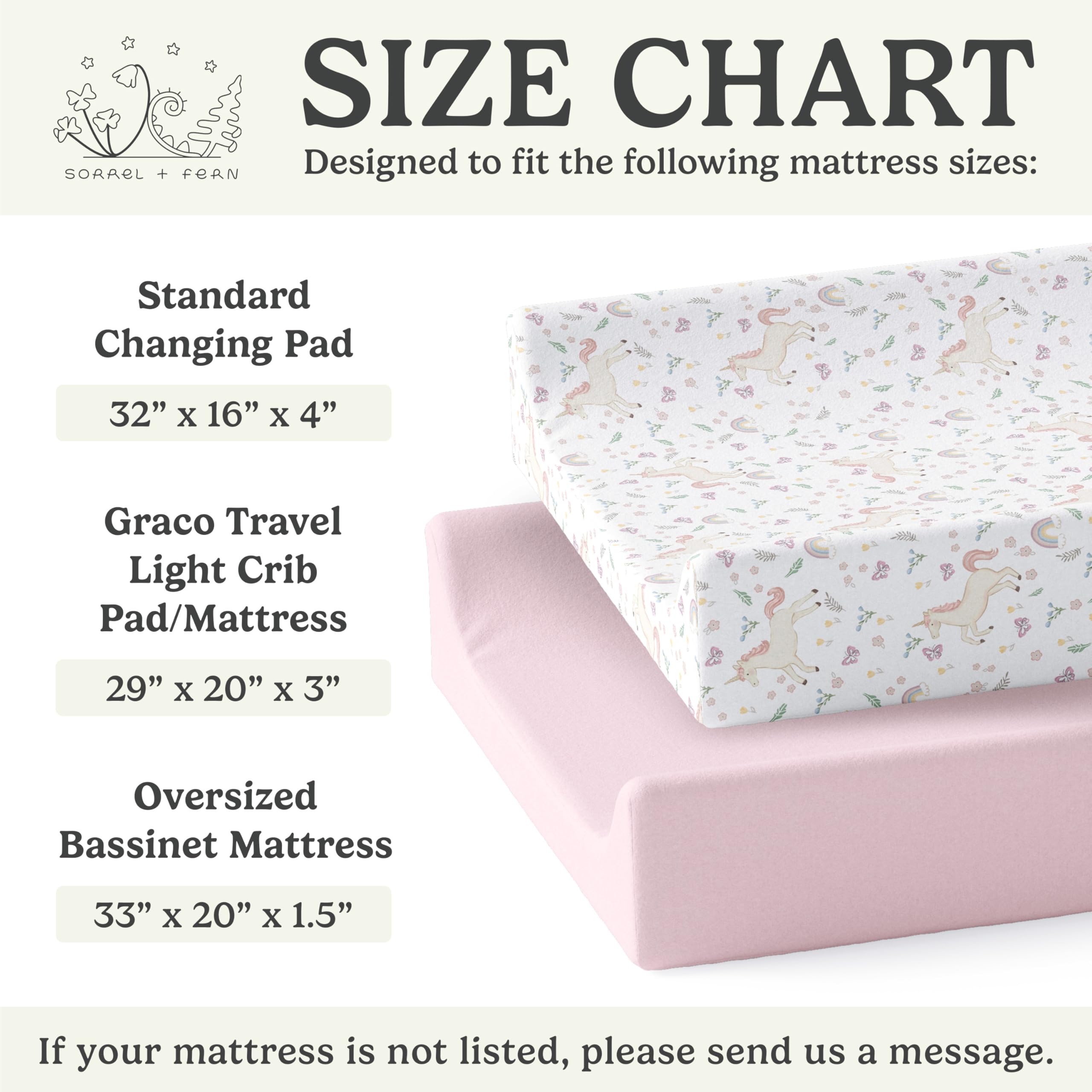 Machine-washable for quick, simple cleanup between changes.