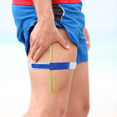 Sosation anti-slip leg band demonstrates non-slip design to prevent movement
