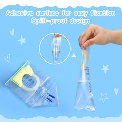 Sosation disposable pediatric pee bags for travel and cleanliness