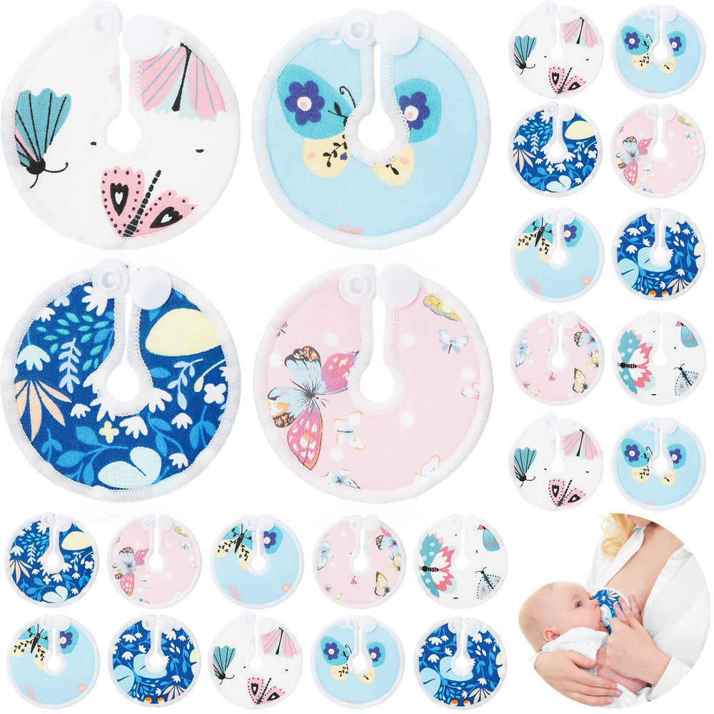 Sosation G Tube Button Covers butterfly design, soft cotton padding for feeding support.