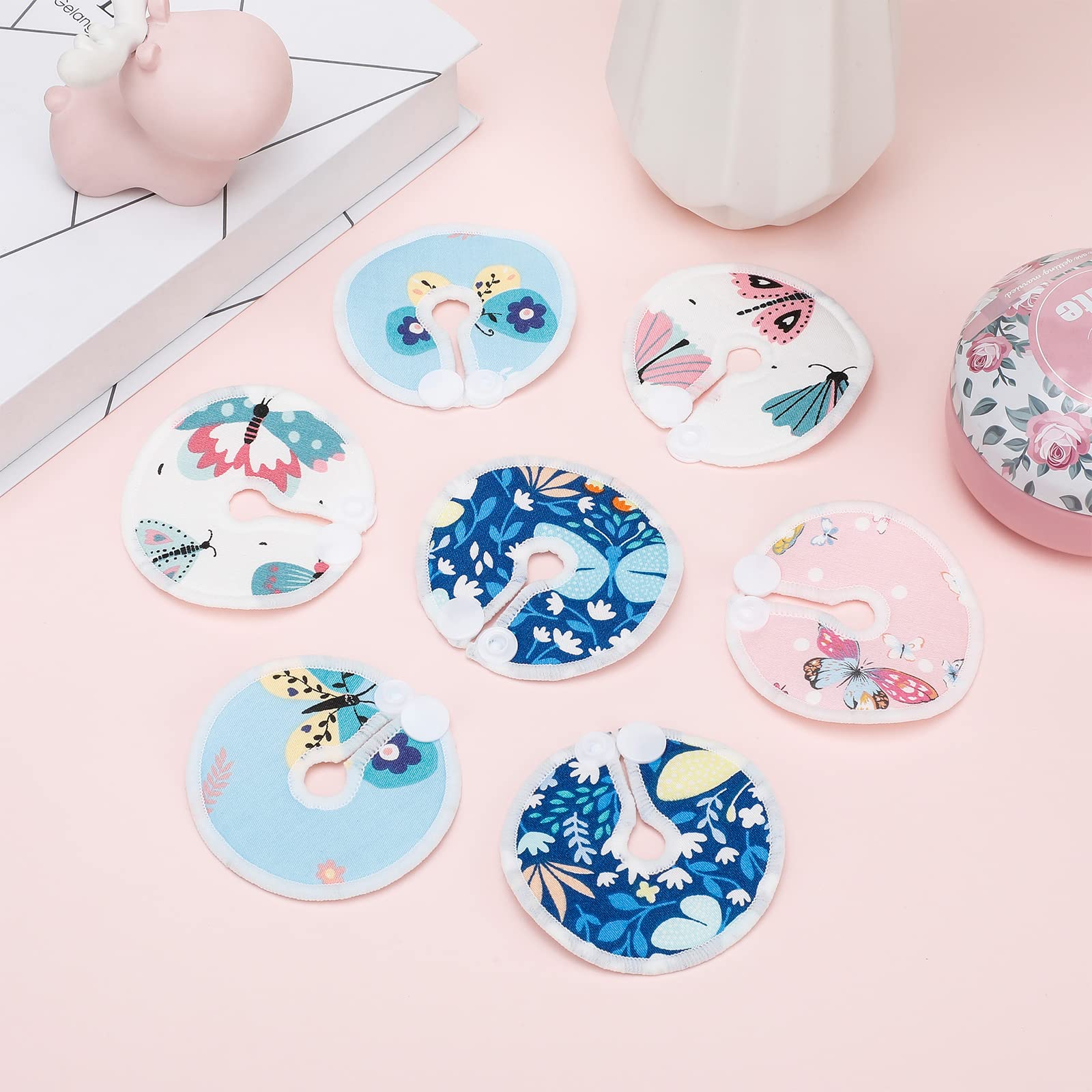 Sosation G Tube Button Covers packaging, 32 pieces neatly organized for easy selection.