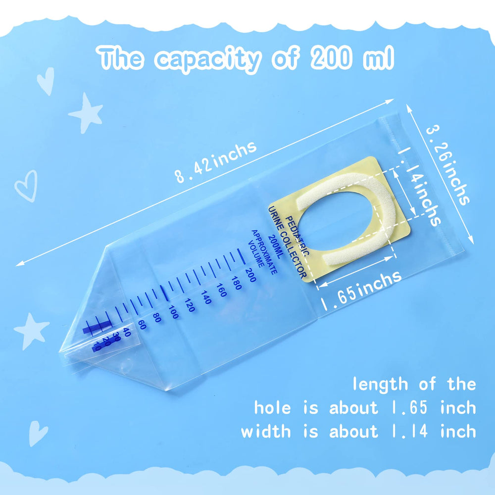 Sosation latex-free urine bags for safer skin-friendly use