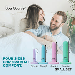 Soul Source wand set with tapered tips and ergonomic length for comfortable performance.
