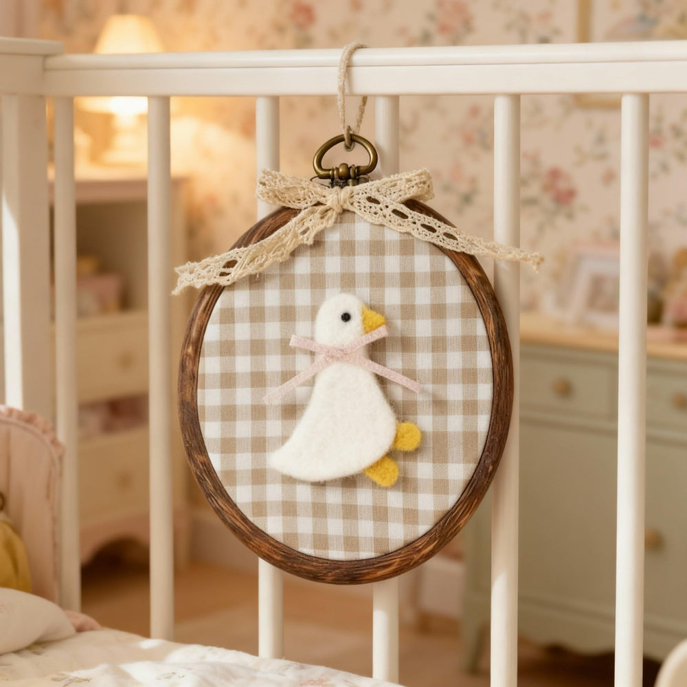 Soulchen vintage-style goose wall art complements farmhouse interiors with warm ambiance