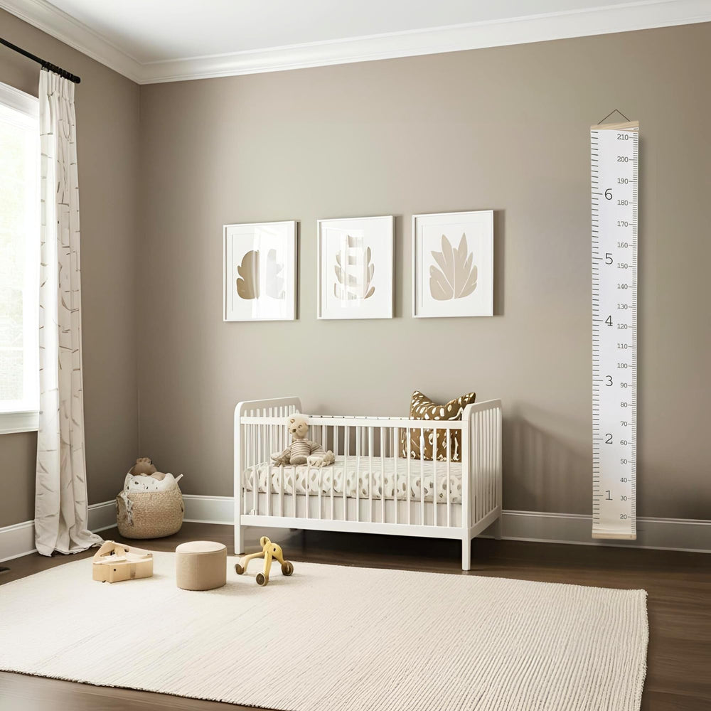 Soundly Made growth chart makes a thoughtful baby shower gift idea.