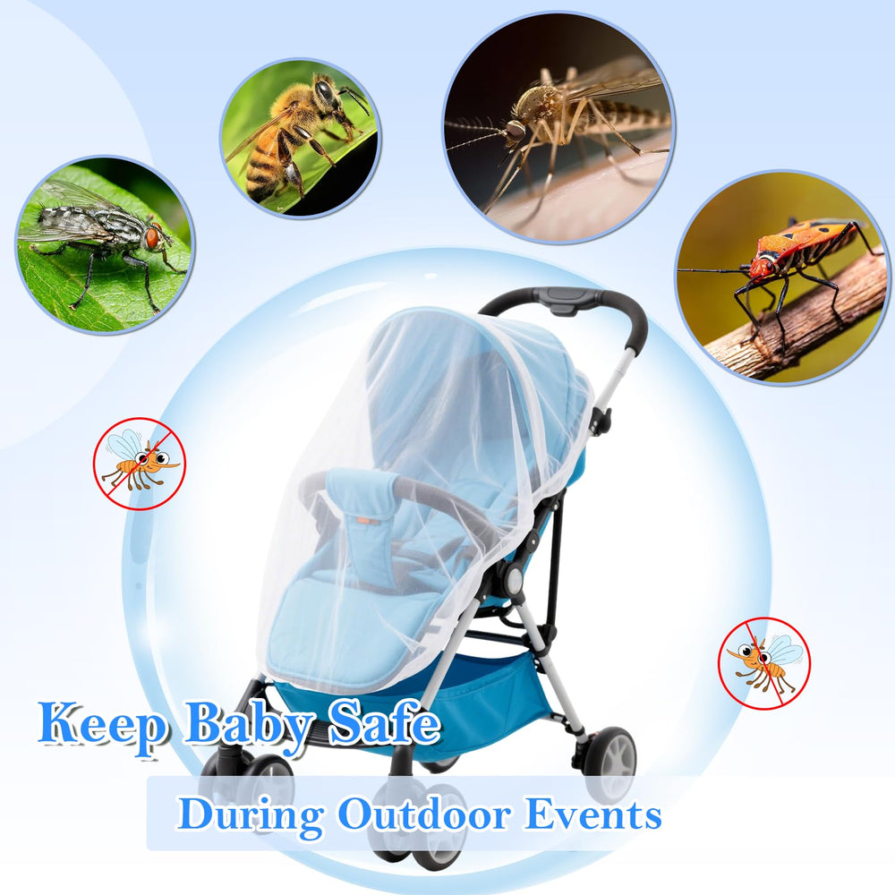 South to East car seat net offers breathable coverage for travel