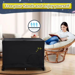 South to East travel-friendly blackout cover ready for hotel and camping use.