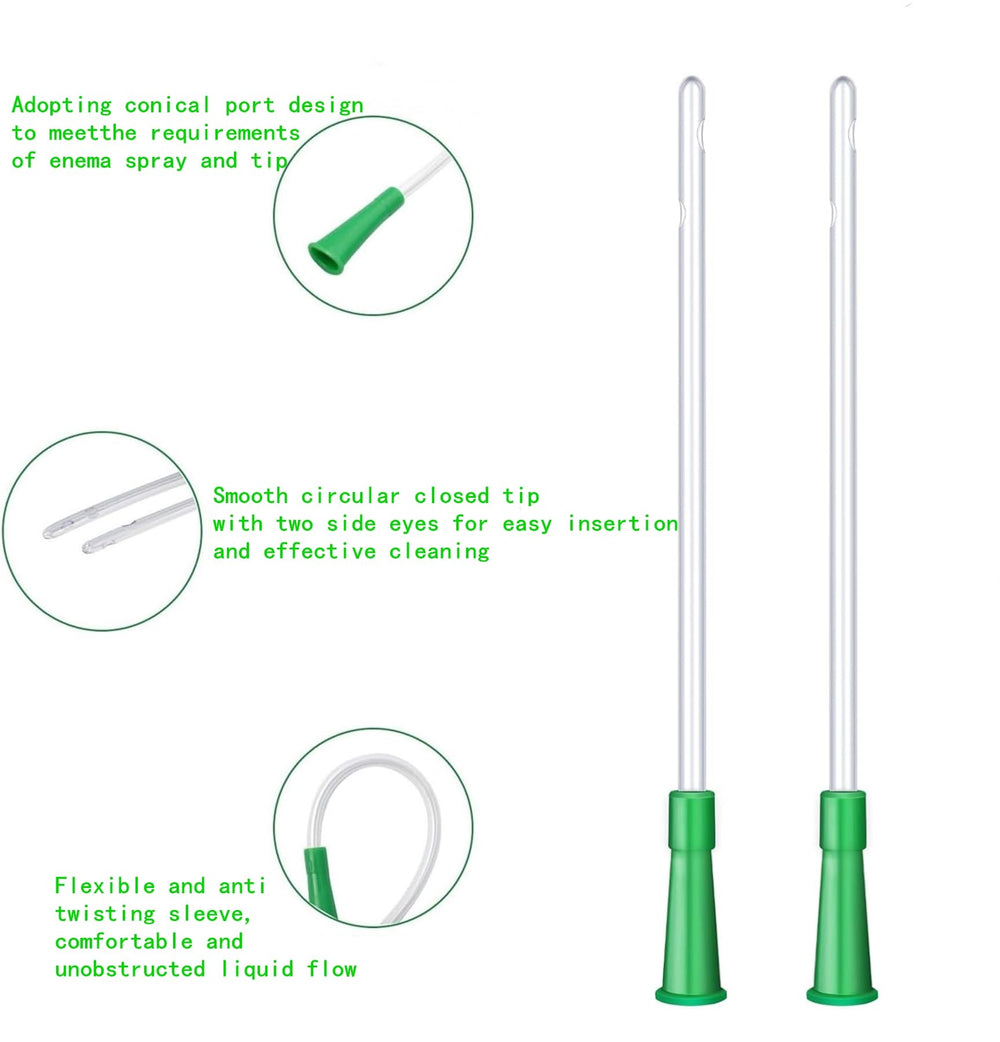 SOYESY BPA-free enema tip designed for comfortable insertion.