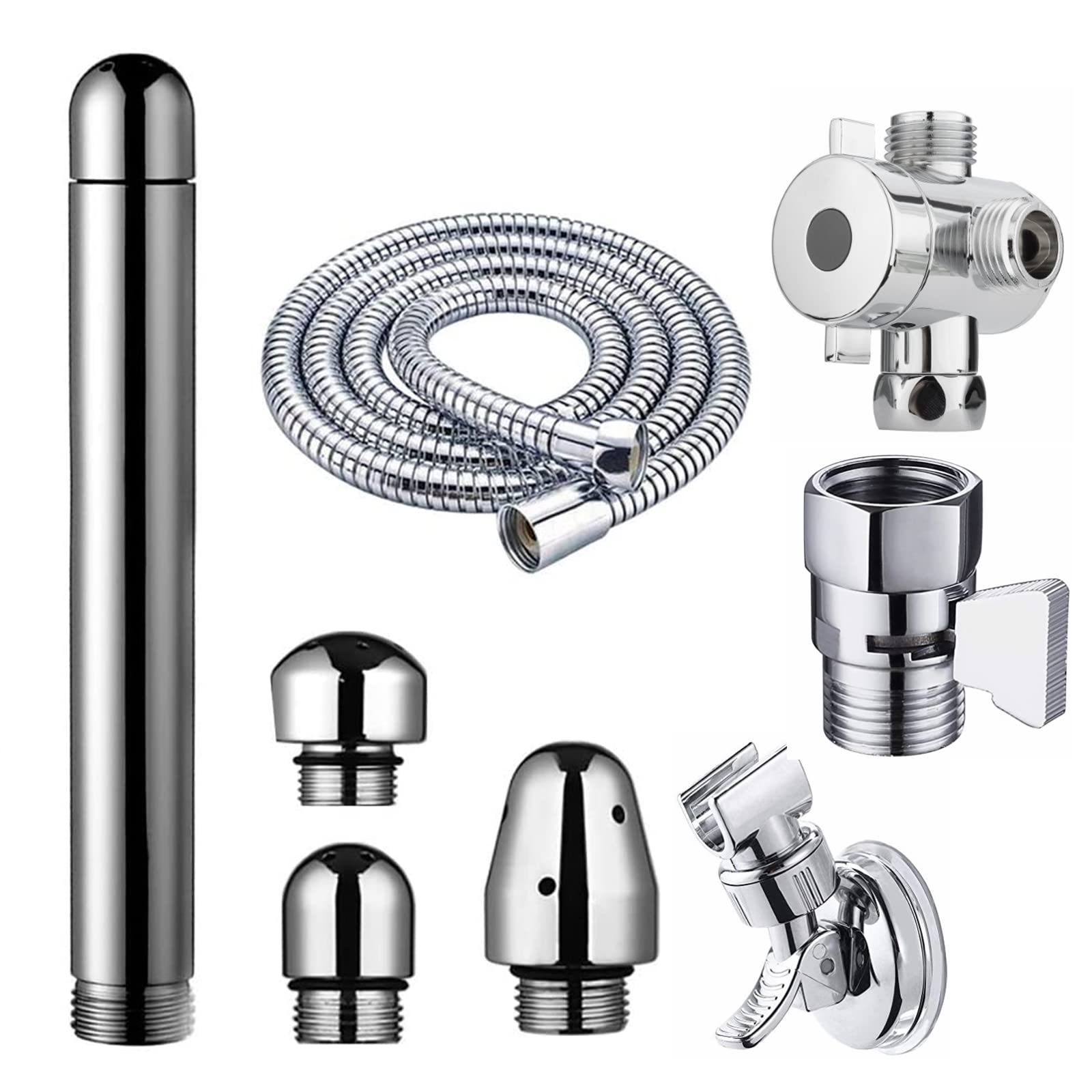 SOYESY complete shower enema system hose enables flexible, easy setup in your shower.
