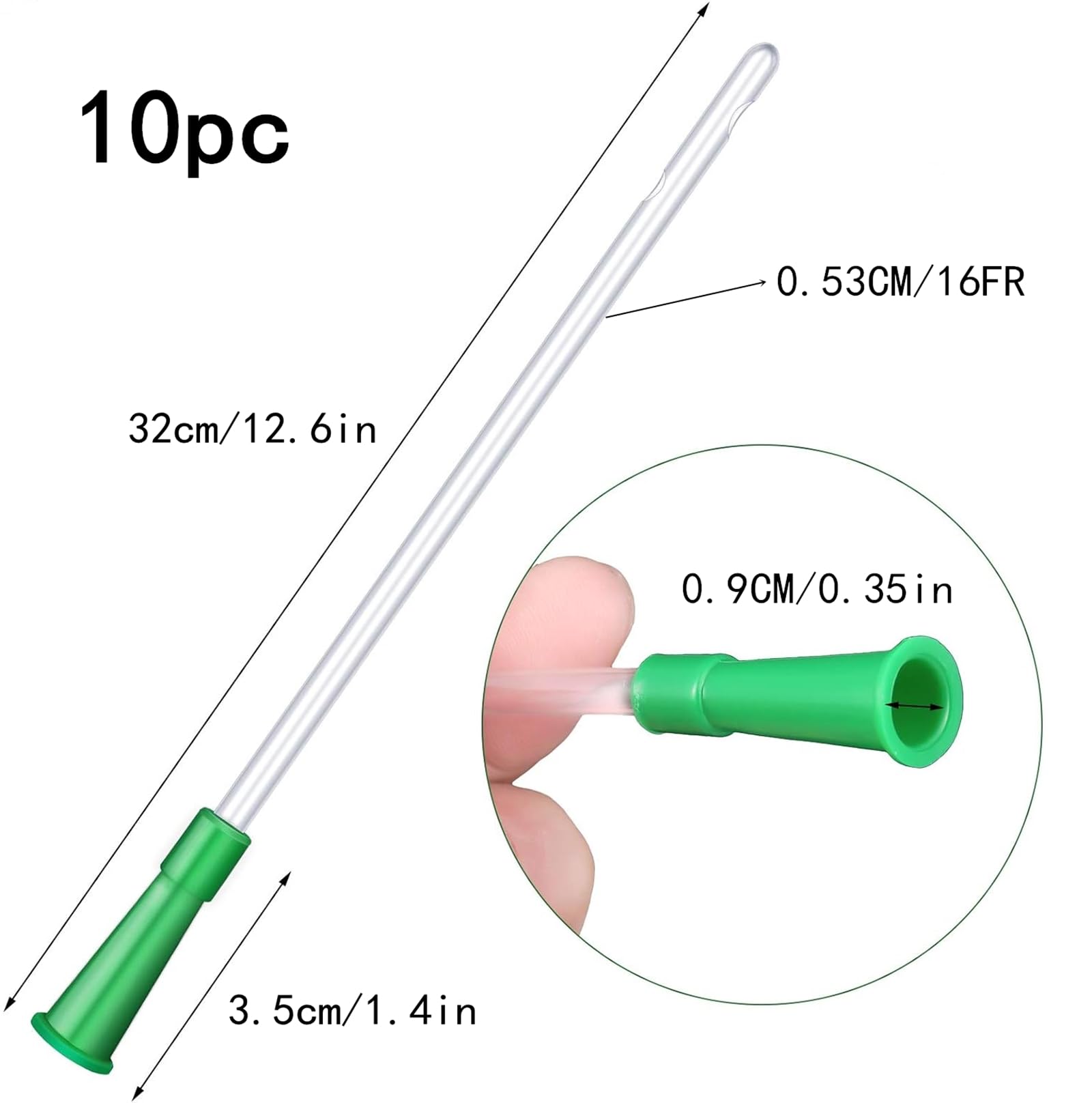 SOYESY ultra-smooth insertion tip supports gentle cleansing.