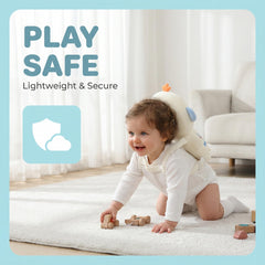 SOZOON adjustable straps fit babies from six months to two years.