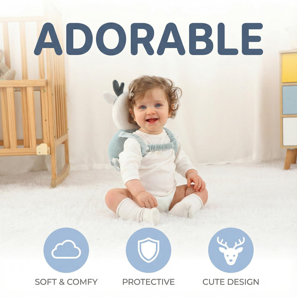 SOZOON soft lightweight head protector backpack ideal for comfortable playtime