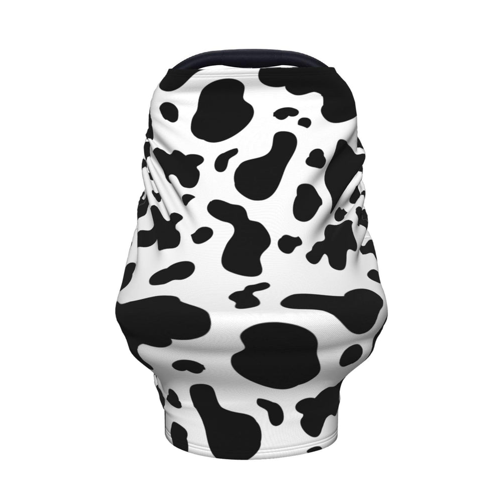 Sozzjile cow print sun shade wrap protects from sun glare.