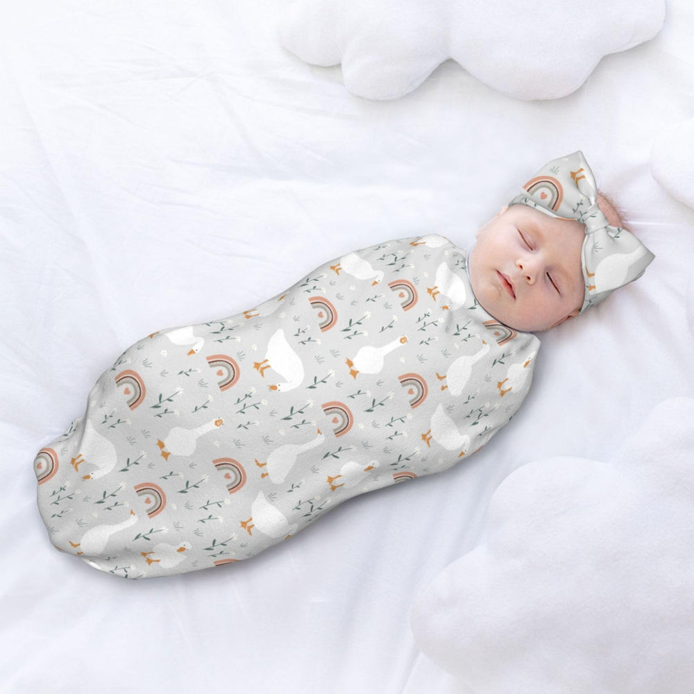 Sozzjile goose newborn photography prop for adorable baby shoots.