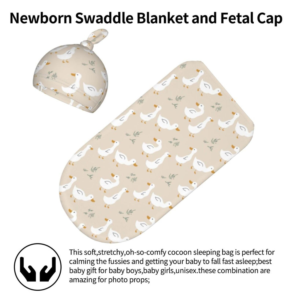Sozzjile goose pattern design adds charming detail to baby outfits
