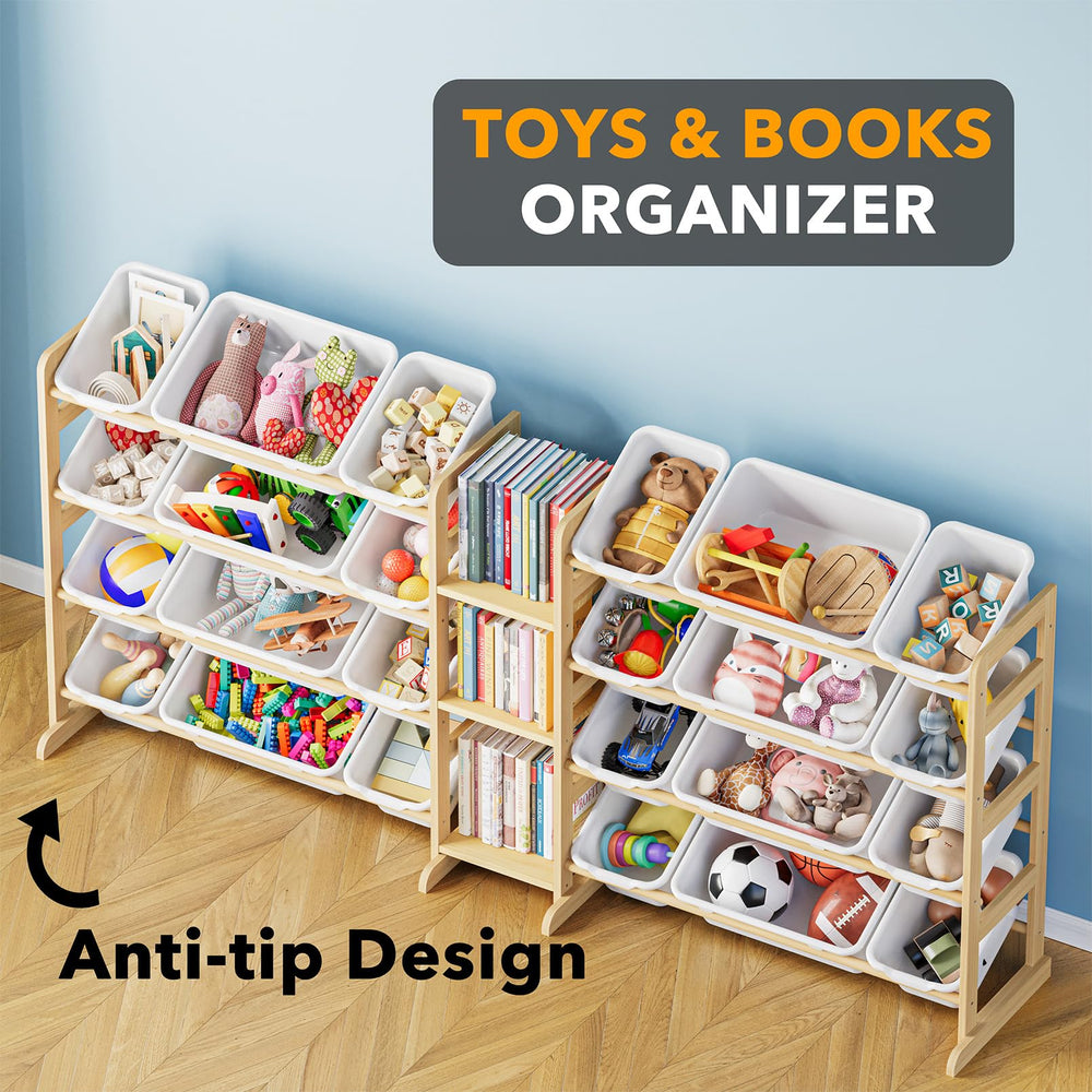 SpaceAid rounded-edge design enhances safety during toy play.