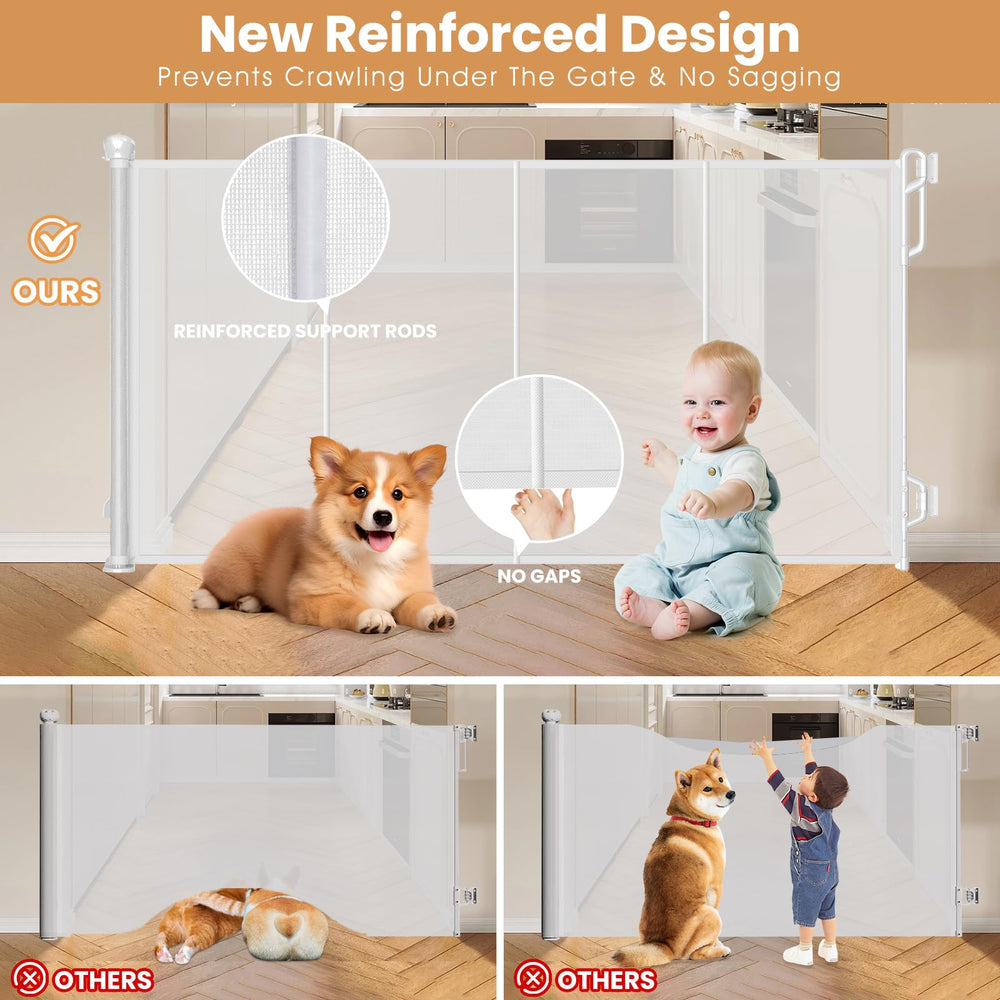 Spaceany gate height reference at 33.5 inches for tall openings.