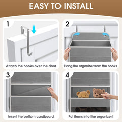 SpaceHacks clear divider pockets improving quick access to essentials