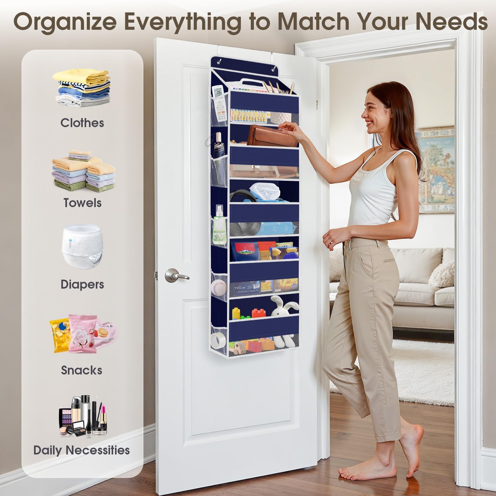 SpaceHacks versatile organizer fits pantry laundry and bathroom needs