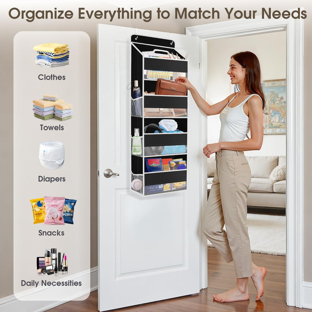 SpaceHacks organizer suitable for pantry, bathroom, and nursery setups.