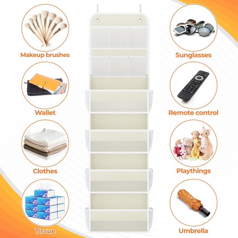SpaceHacks transparent mesh design makes every item easy to locate.