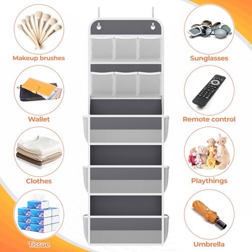 SpaceHacks transparent ventilated mesh keeps contents visible and fresh.