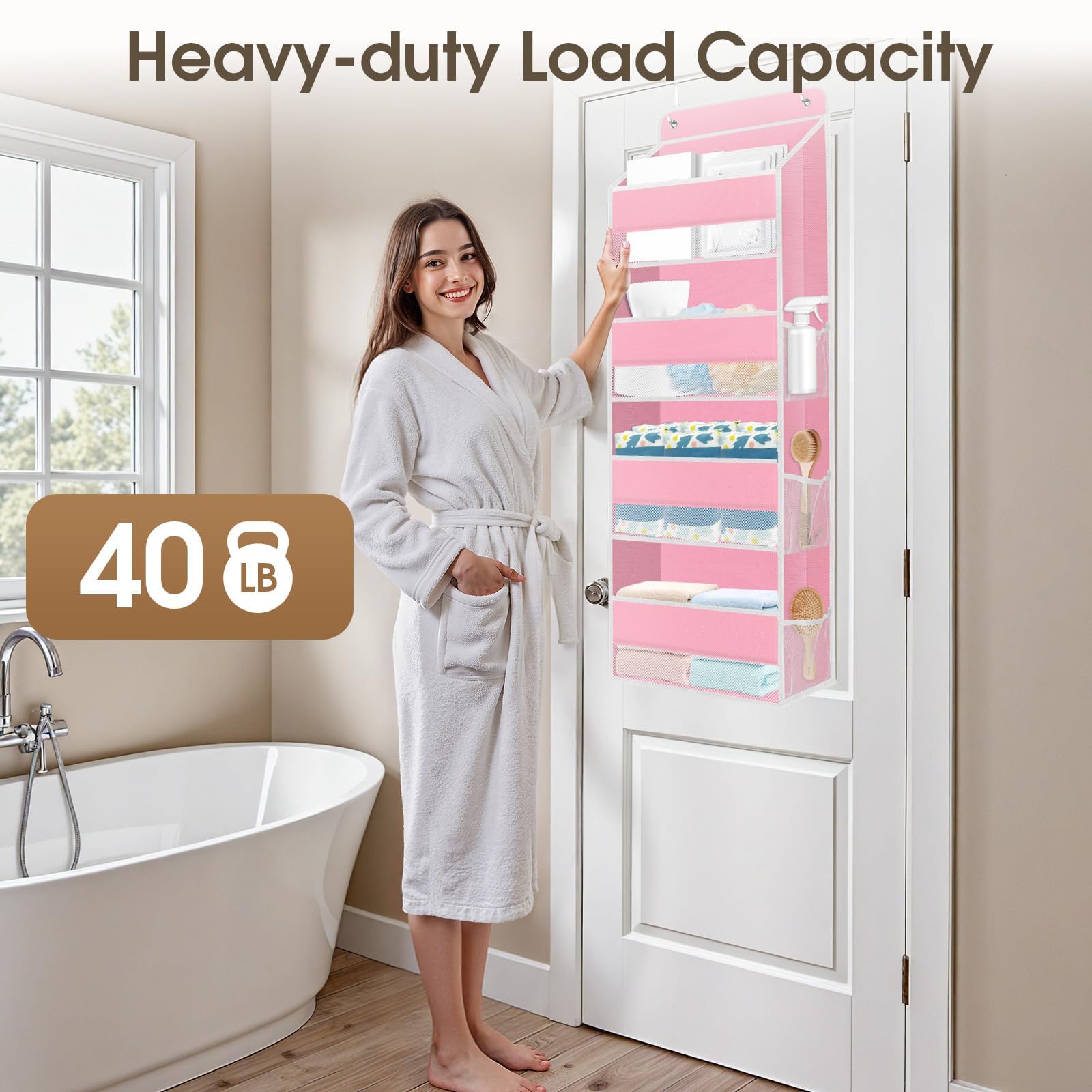 SpaceHacks versatile room storage fits pantry, laundry, nursery and more.