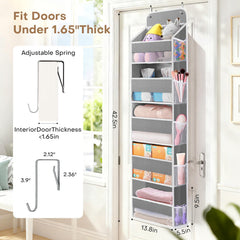 SpaceWhisper door hooks secure tool-free setup on standard doors