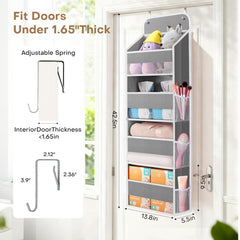 SpaceWhisper organizer showing side mesh pockets for quick grabs and visibility.