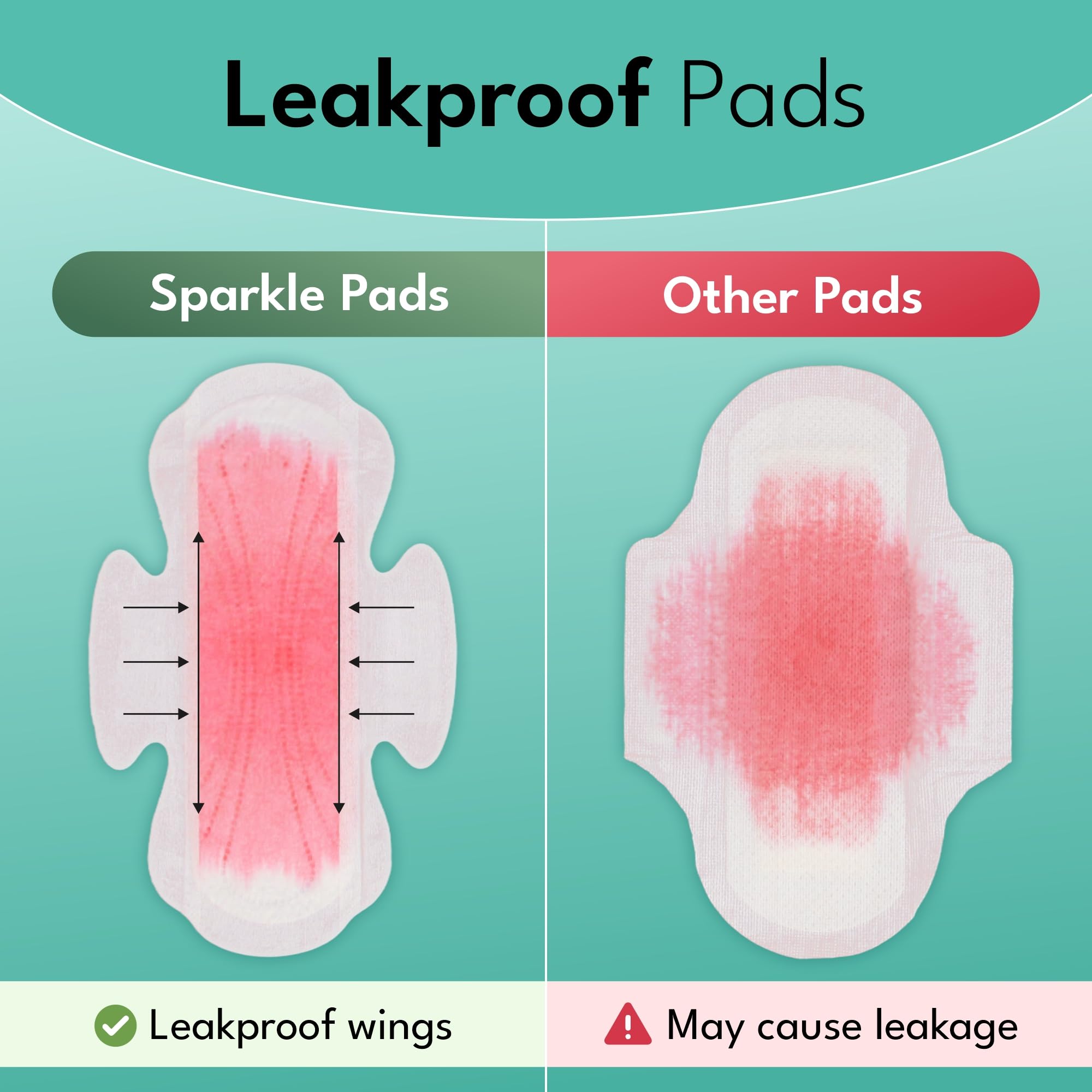 Plant-based ingredients keep your period routine natural and irritation-free.