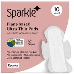 Sparkle Pads Regular Front Pack offers everyday protection with discreet comfort.