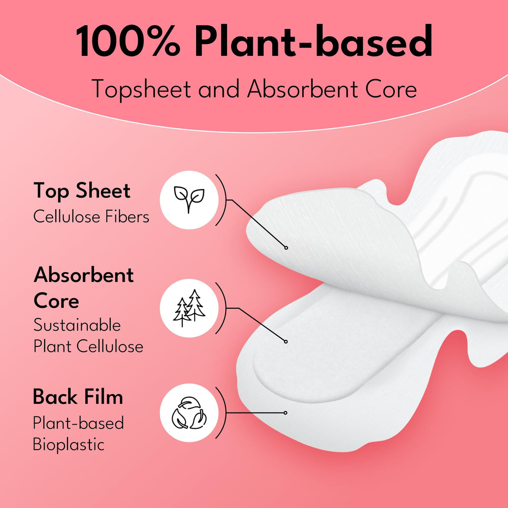 Sparkle Pads unscented packaging emphasizing irritation-free experience.