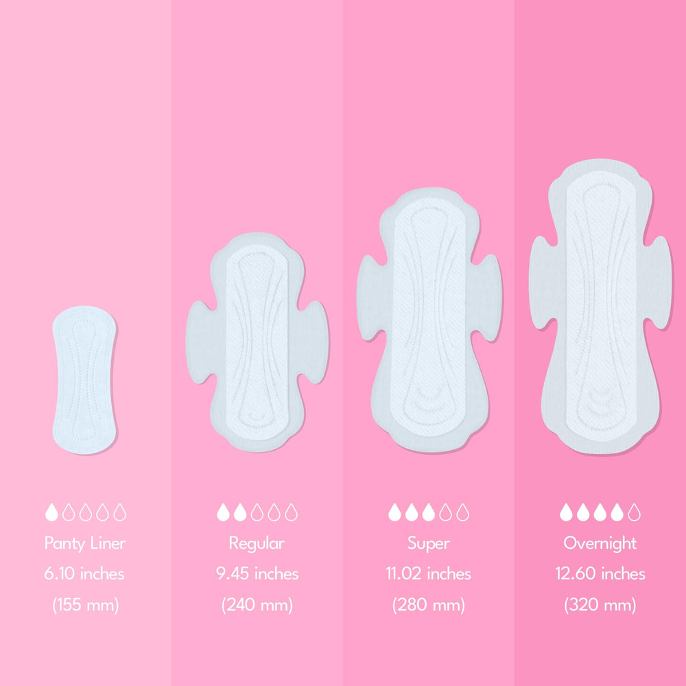 Sparkle panty liner with super-soft top layer for comfortable all-day wear.