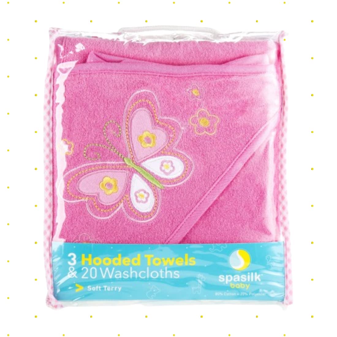 Spasilk hooded towels 30x26 inch provide cozy wrap and quick drying