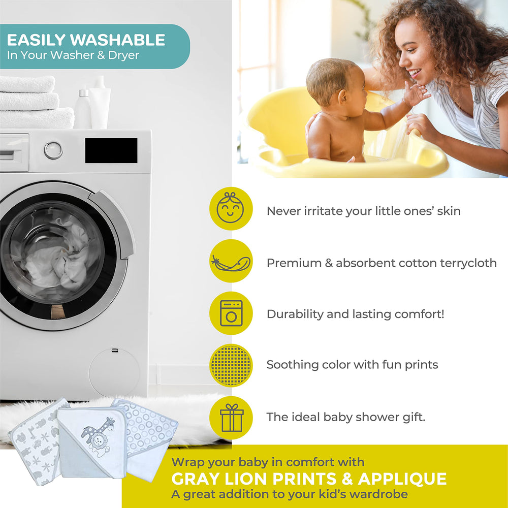 Spasilk machine washable baby bath set for easy care.