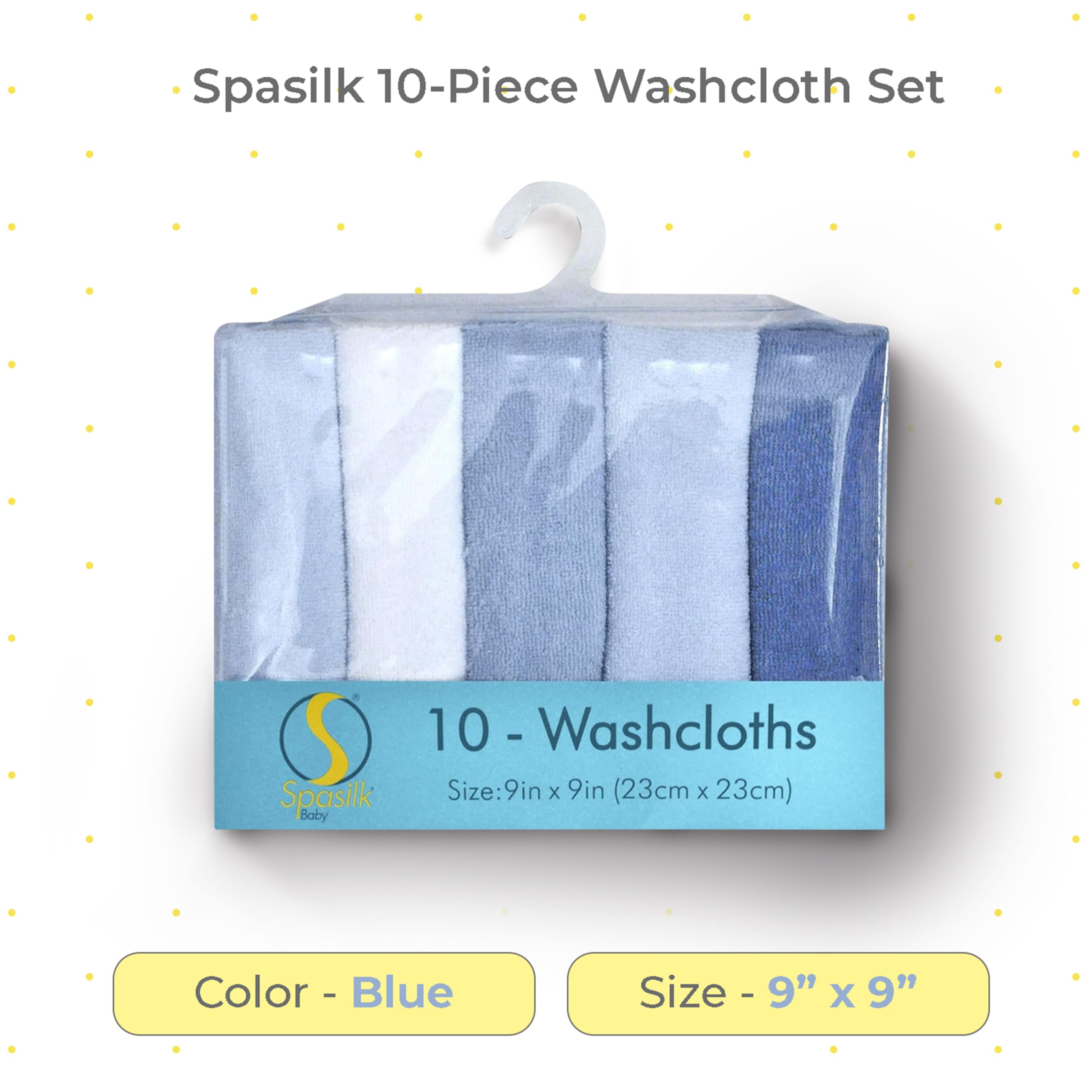 Spasilk soft terry texture close-up showing plush material for gentle cleansing.
