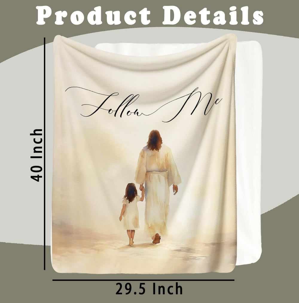 SPBL&L Jesus Christian Nursery Blanket packaged for holiday gift-giving