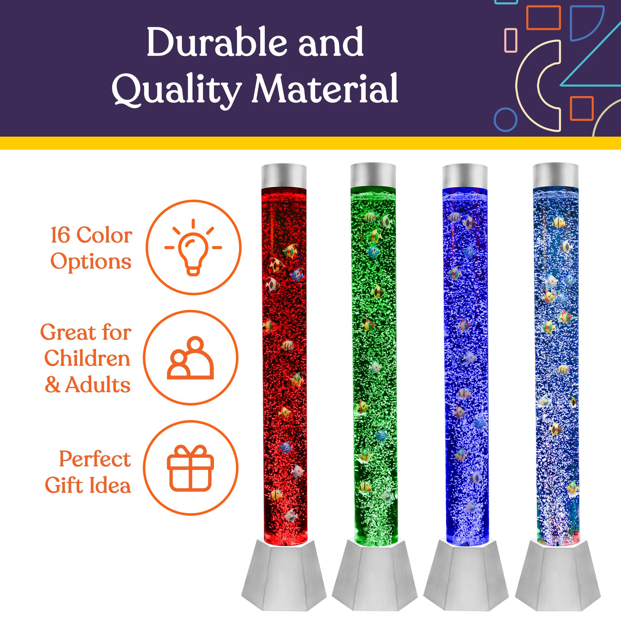 Special Supplies Diamond floor-standing lamp in a child’s bedroom for calming ambience.