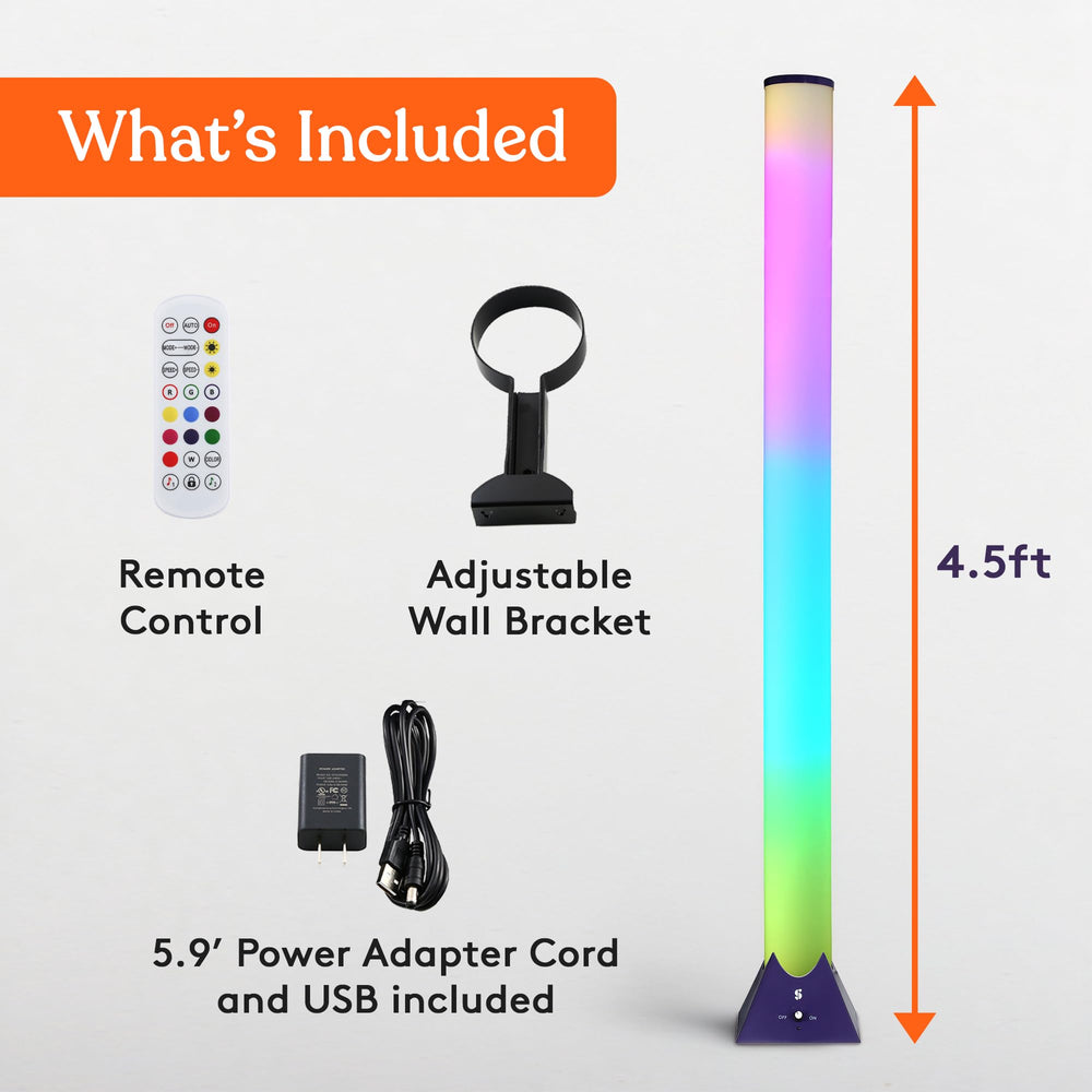 Special Supplies sensory light remote control for easy color changes.