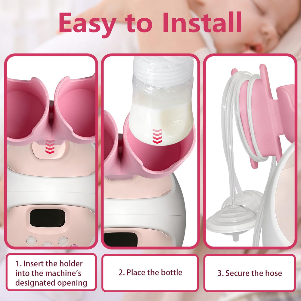 Spectra Bottle Holder easy-clean surface supports hand-wash maintenance.